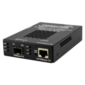 Transition Networks SPOEB1040-105 Fast Ethernet Media Converter