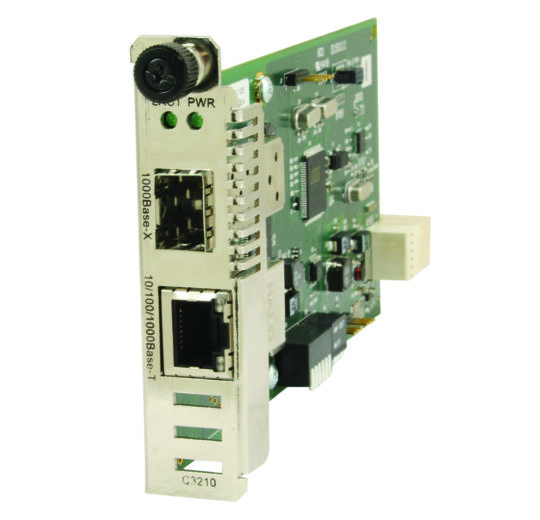 Transition Networks C3210-1029-A2 Gigabit Ethernet Media Converter