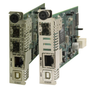 Transition Networks C3221-1040 Gigabit Ethernet Media Converter