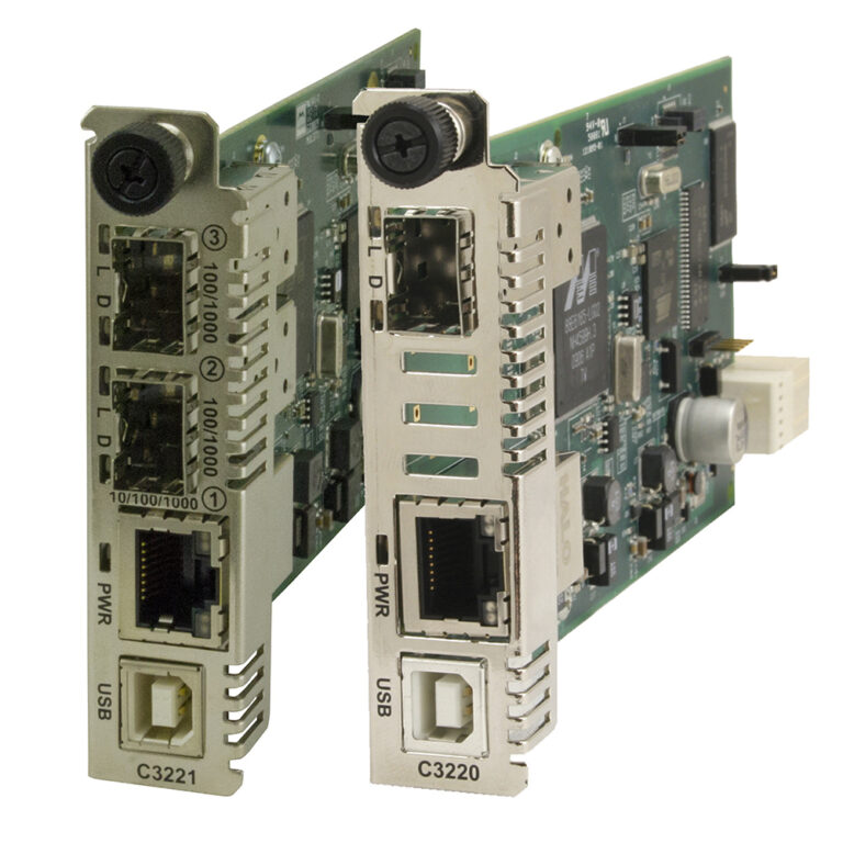 Transition Networks C3220-1040 Gigabit Ethernet Media Converter