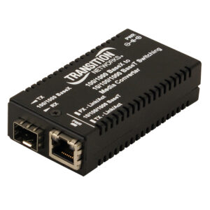 Transition Networks M/GE-PSW-SX-01-UK Mini Media Converter