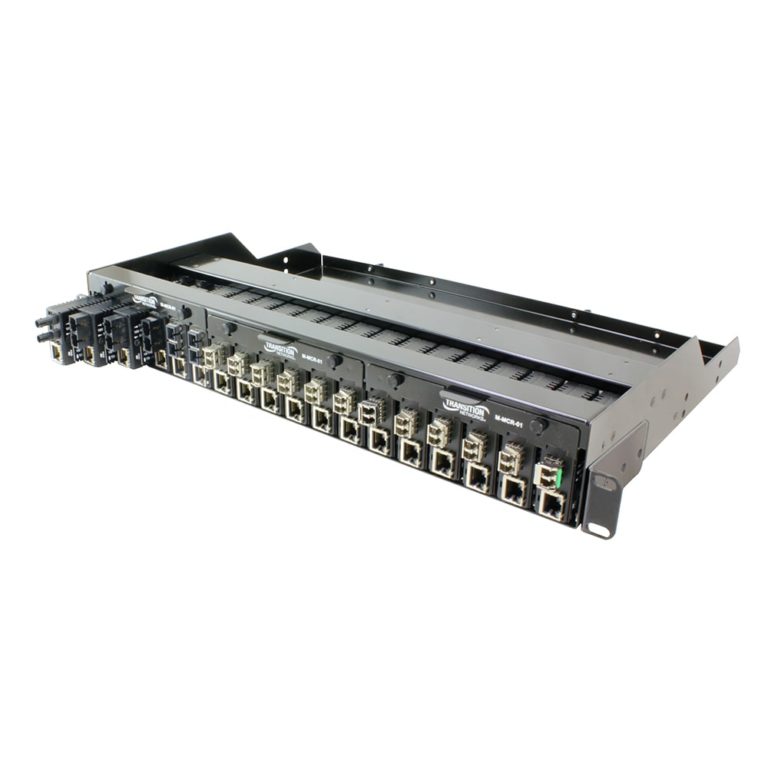 Transition Networks M-MCR-01-EU Mini 18-Slot Chassis