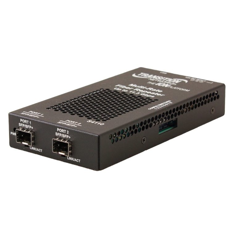 Transition Networks S4110-4848 10 Gigabit Ethernet Media Converter