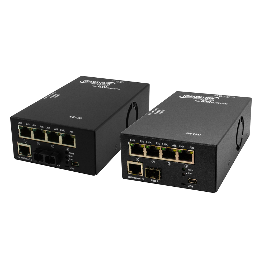 Transition Networks S6120-1040-UK 4x T1/E1 ION with Ethernet