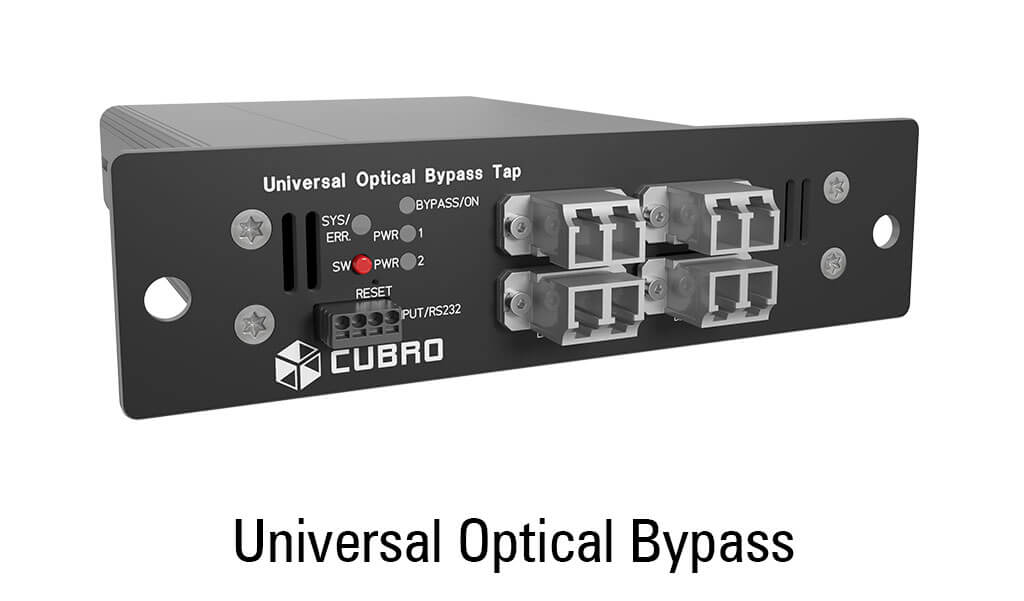 Cubro Network Visibility CBR.BYSW-MM-10-1-R3 Univeral Optical Bypass TAP