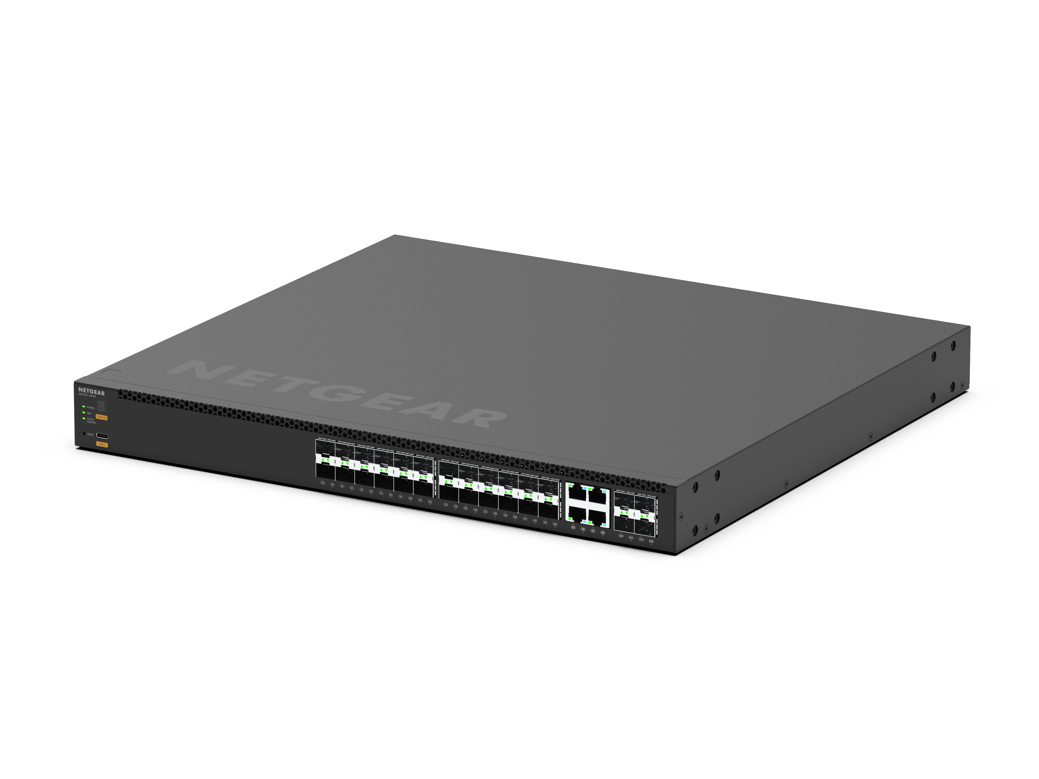 24x1G/2.5G SFP and 4x10G Combo Copper / SFP+ Managed Switch