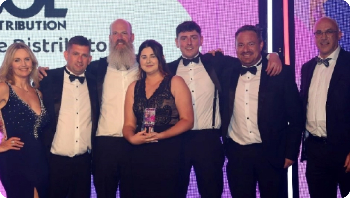 Sol Distribution Team awards Image