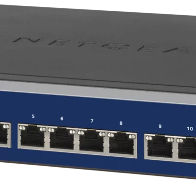 Netgear 10-Gigabit/Multi-Gigabit Ethernet Easy Smart Managed Switch (XS512EM)