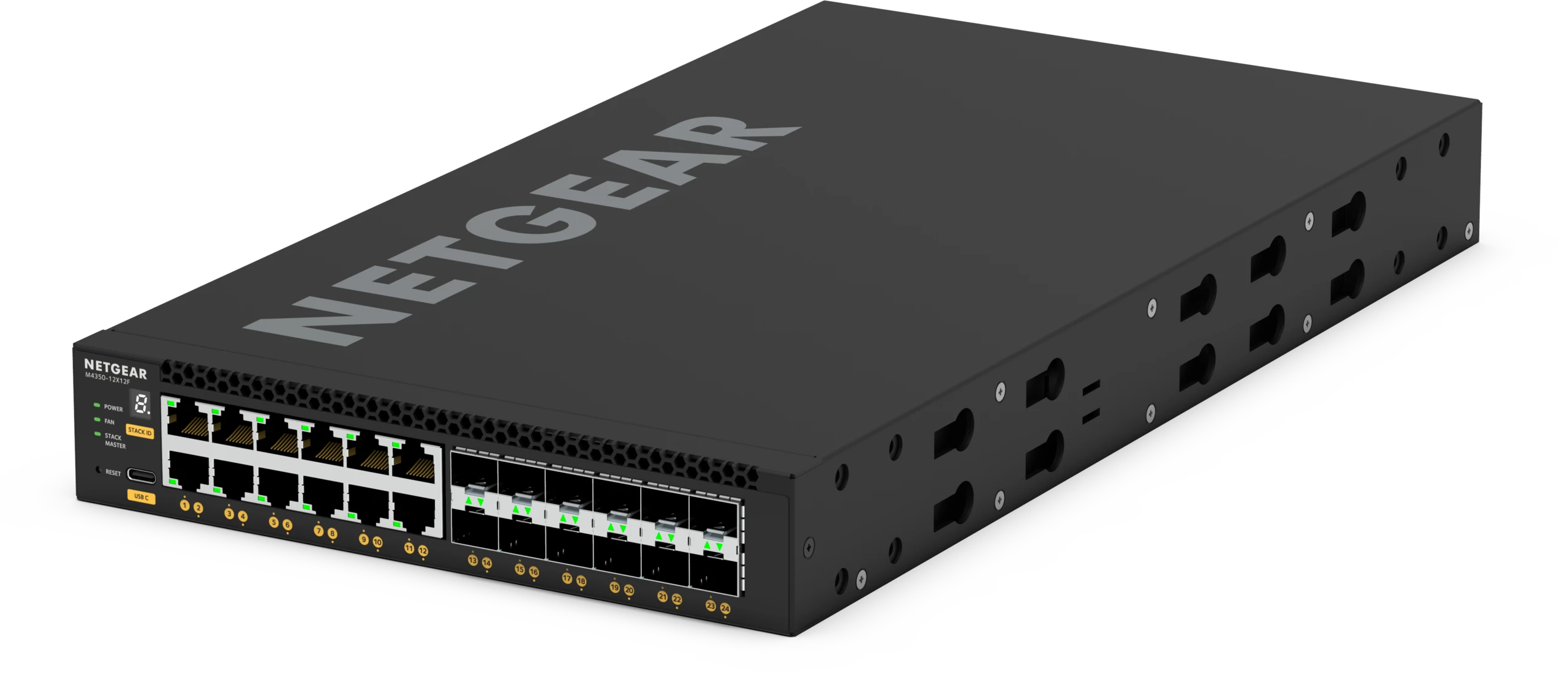 12x10G/Multi-Gig and 12xSFP+ Managed Switch (M4350-12X12F)