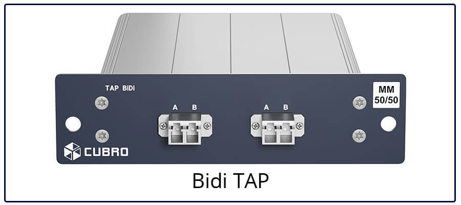 Cubro optical BiDi TAP