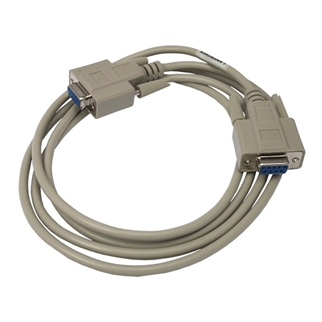 Lantronix DB9F to DB9F Null modem cable