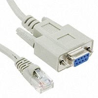 Lantronix RJ45 - DR9 Female Adapter Cable